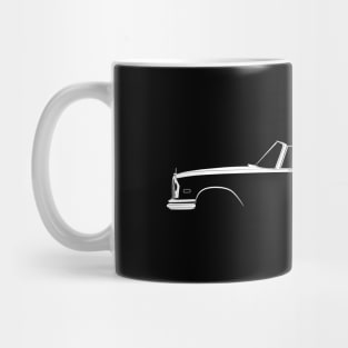 Mercedes-Benz 280 SE Cabriolet (W111) Silhouette Mug